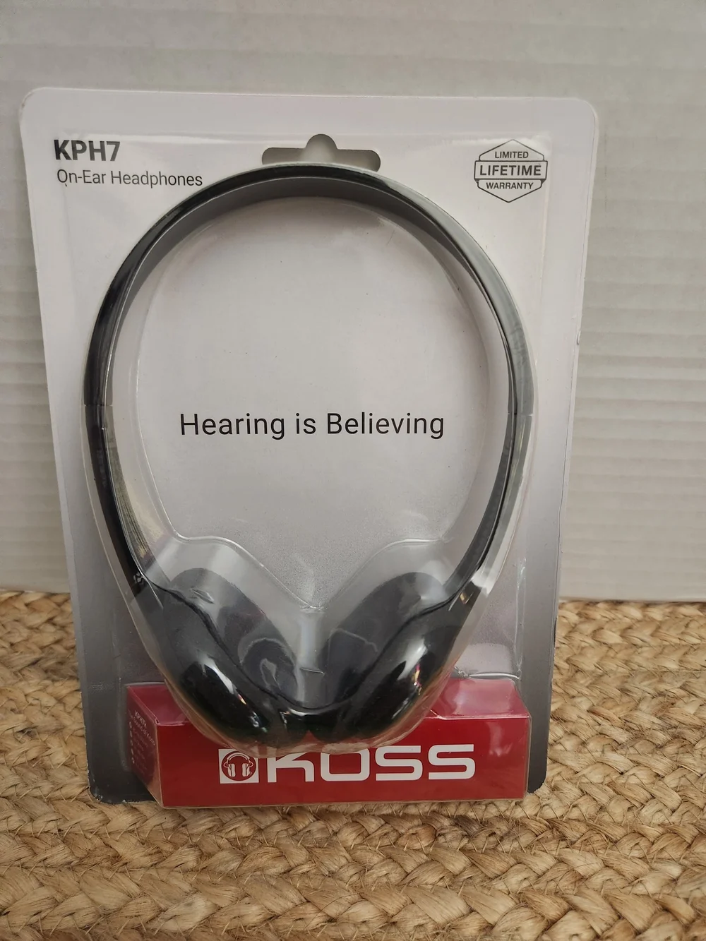 KPH7 On-Ear Headphones - Black